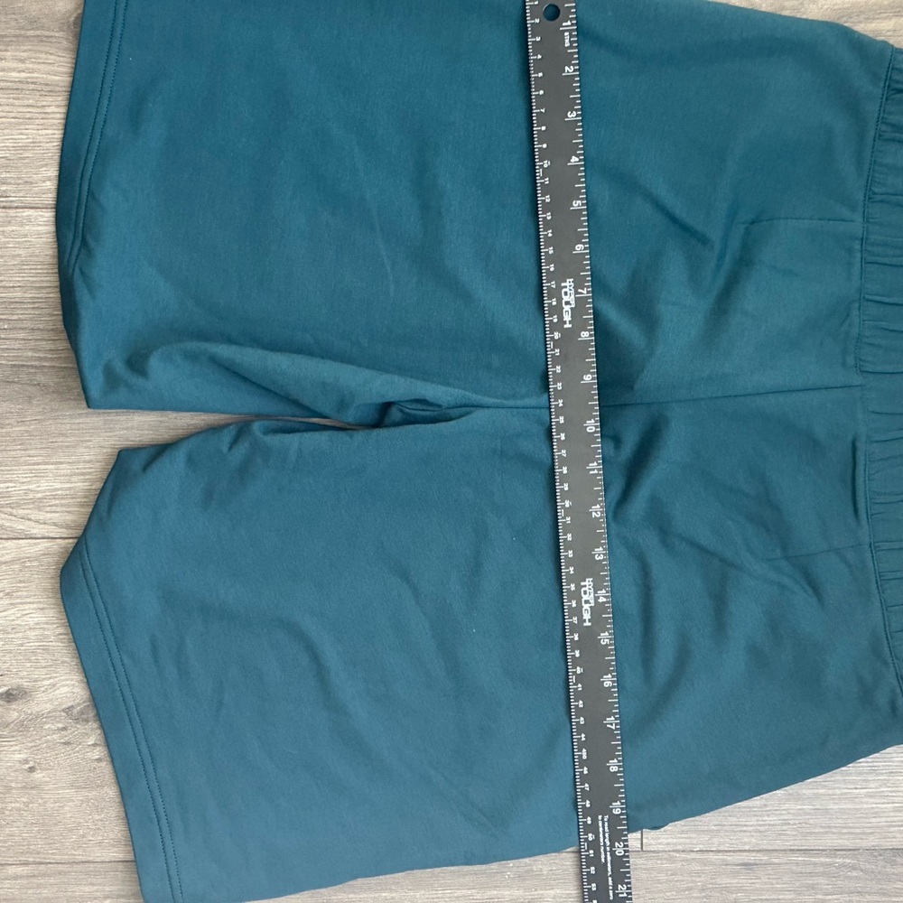 Pure Jill Affinity Pull On Shorts Teal Elastic Waist - Picture 10 of 10